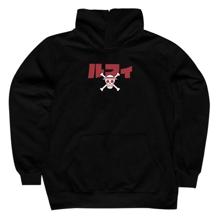 Hoodie Máscara De Látex One Piece Luffy Hombre