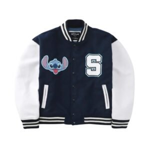 Varsity Jacket Máscara De Látex Disney Stitch Hombre