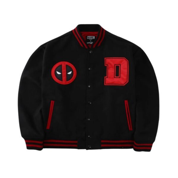 Varsity Jacket Máscara De Látex Marvel Deadpool Hombre