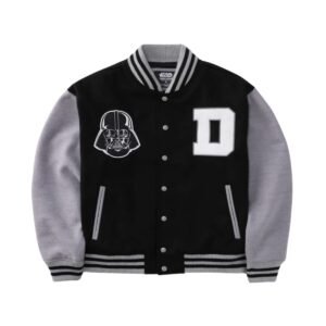 Varsity Jacket Máscara De Látex Star Wars Darth Vader Hombre