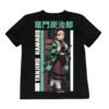 Playera Máscara De Látex Demon Slayer Tanjiro Kamado Mujer