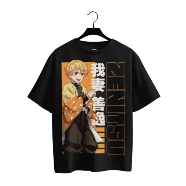 Playera Máscara De Látex Zenitsu Agatsuma Hombre