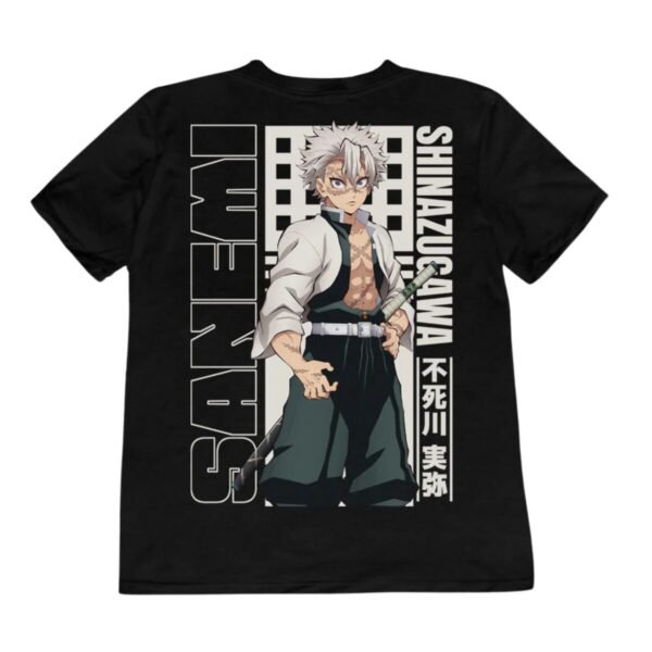 Playera Máscara De Látex Demon Slayer Sanemi Shinazugawa Mujer