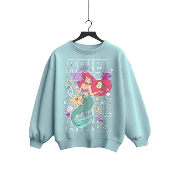 Pullover Máscara De Látex Disney Ariel Mujer