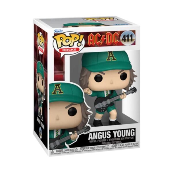 Funko Pop Rocks : Ac Dc - Angus Young Traje Verde