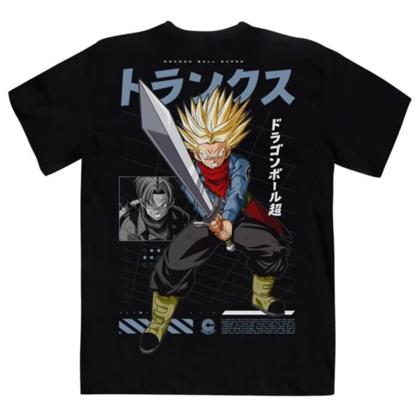 Playera Máscara De Látex Dragon Ball Trunks Hombre