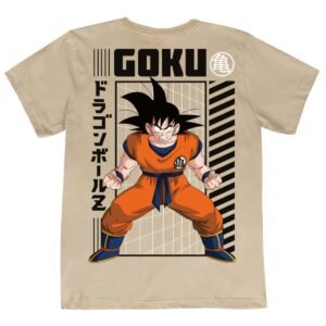 Playera Máscara De Látex Dragon Ball Goku Hombre