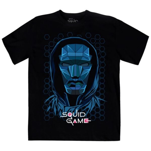 Playera Máscara De Látex Juego Del Calamar Front Man Hombre