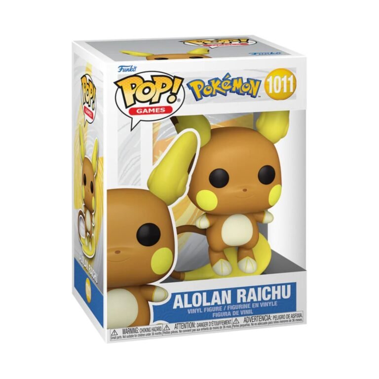 Funko Pop Games: Pokemon – Raichu Alolan