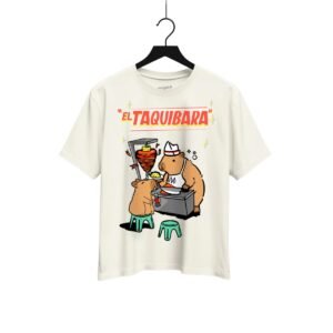 Playera Máscara De Látex El Taquibara Mujer