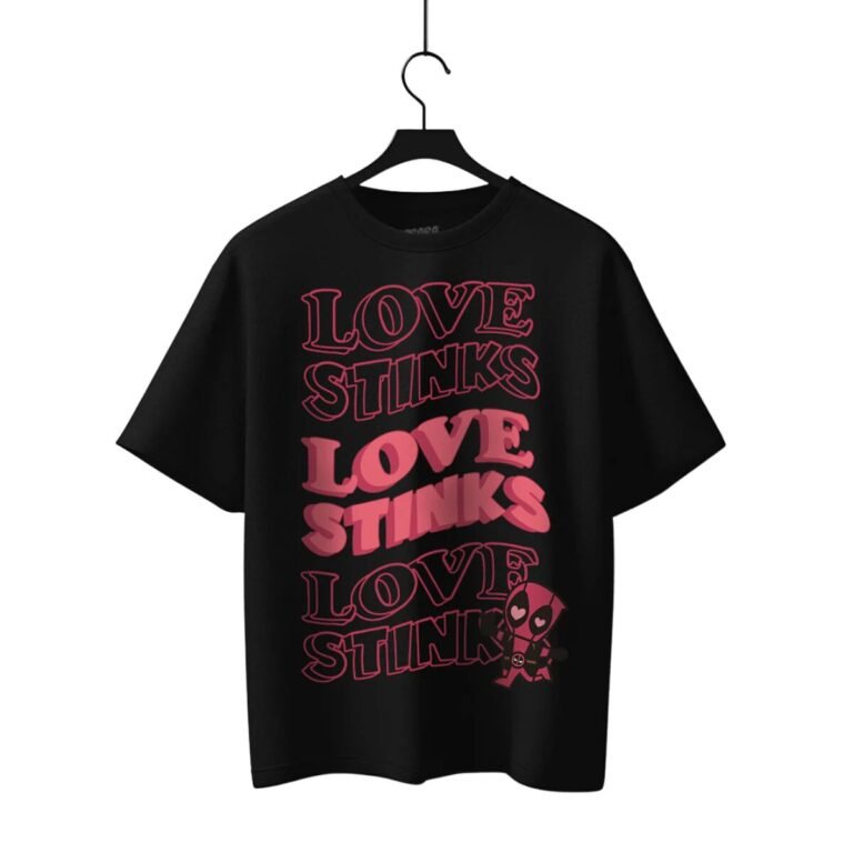Playera Máscara De Látex Love Stinks Hombre