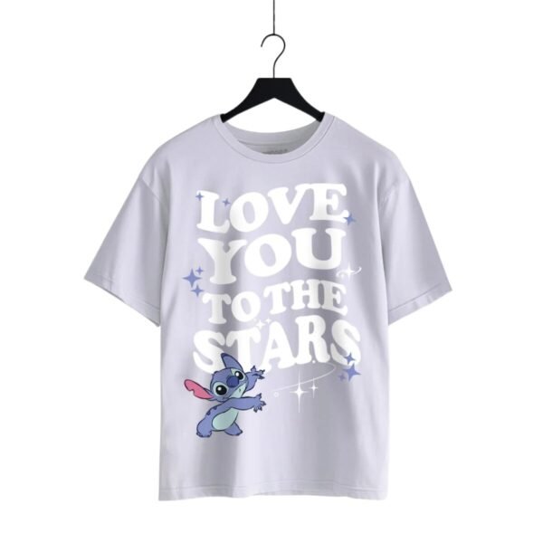 Playera Máscara De Látex Love You To The Stars Hombre