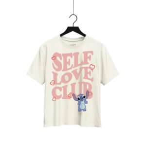 Playera Máscara De Látex Self Love Club Mujer