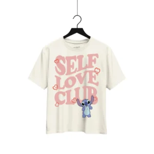 Playera Máscara De Látex Self Love Club Mujer