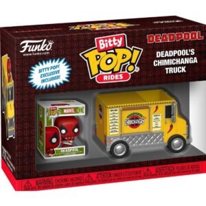 Funko Bitty Pop Rides Marvel: Deadpool Camion De Chimichanga