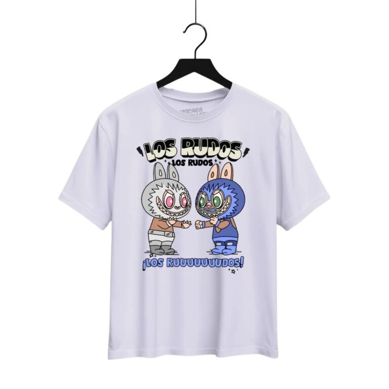 Playera Máscara De Látex Los Rudos, Los Rudos Hombre