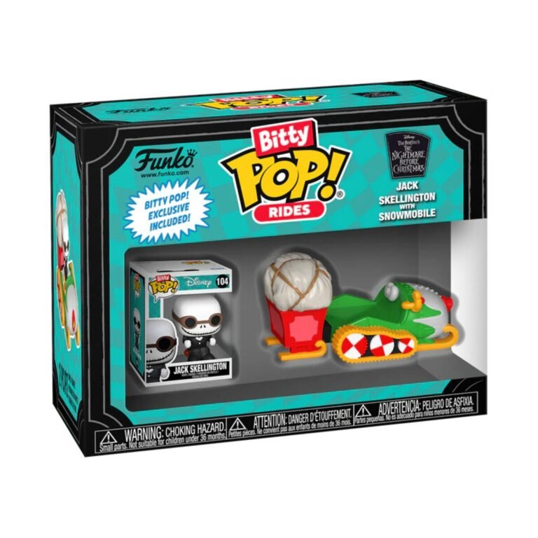 Funko Bitty Pop Ride: Disney Mundo De Jack – Jack Con Snowmobile