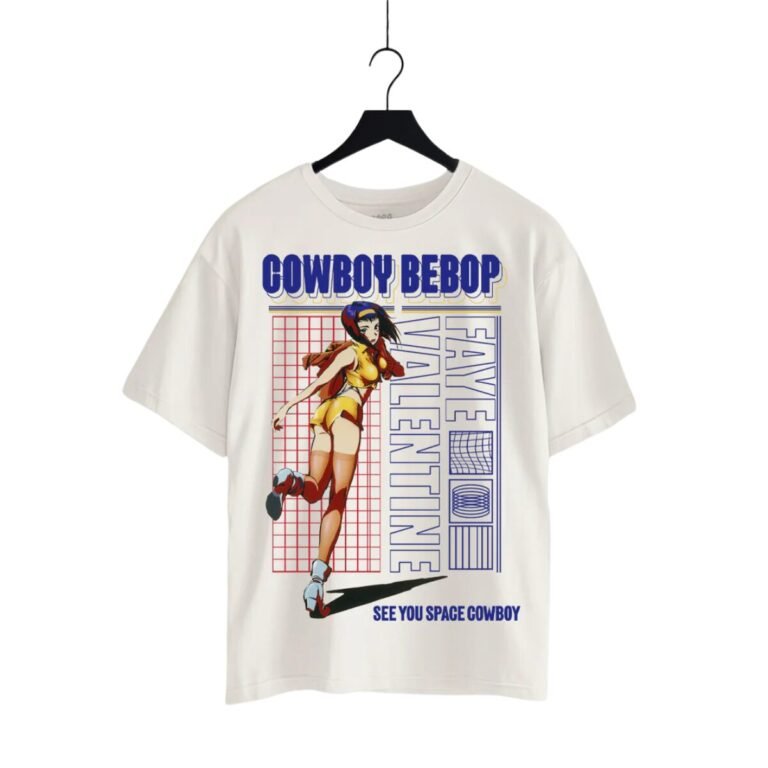 Playera Máscara De Látex Faye Valentine Hombre