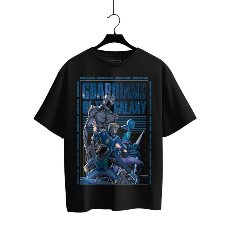 Playera Máscara De Látex Guardians Of The Galaxy Hombre