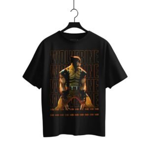 Playera Máscara De Látex Wolverine Hombre