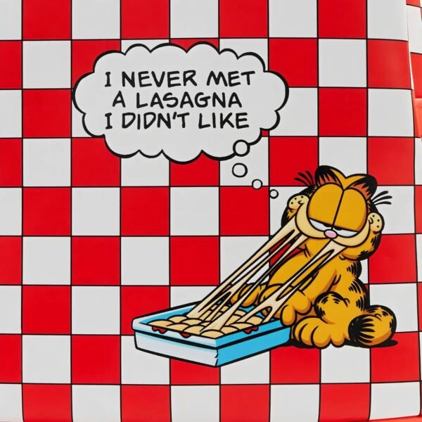 Loungefly X Nickelodeon: Garfield Con Lasagna Mini Mochila