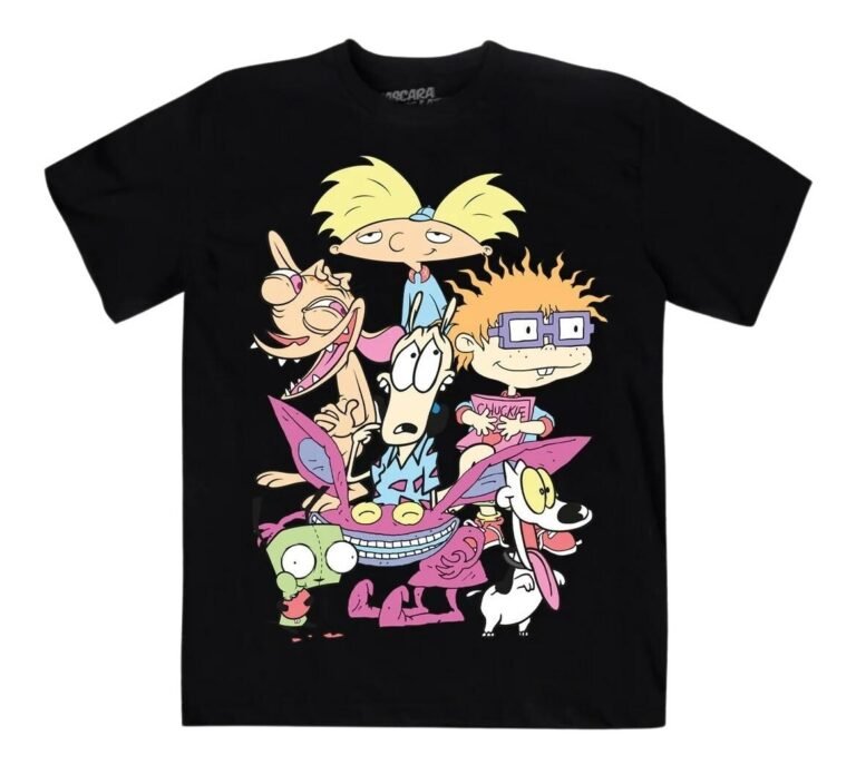 Playera Máscara De Látex Universo Nick Hombre