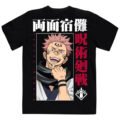 Playera Máscara De Látex Ryomen Sukuna Hombre