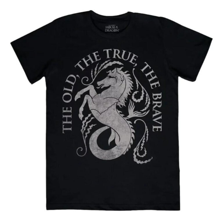 Playera Máscara De Látex Old, True And Brave Hombre