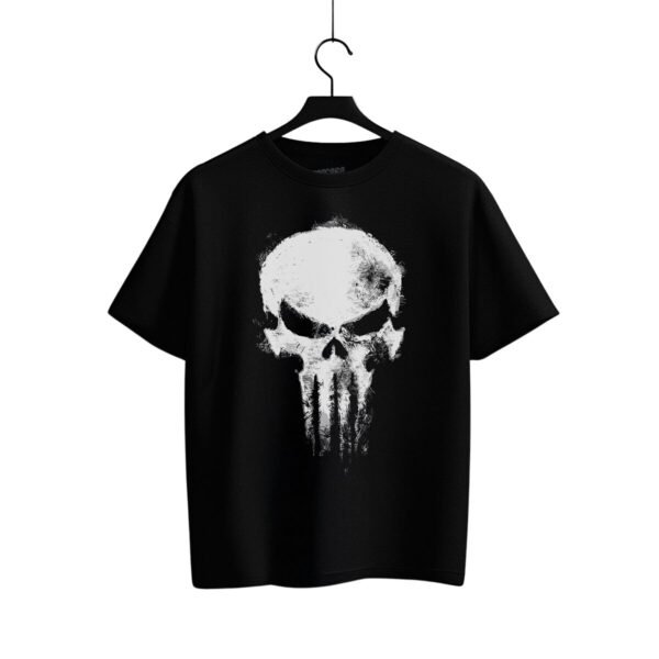 Playera Mascara De Latex Punisher Logo Hombre