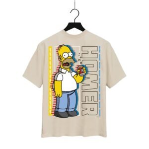 Playera Máscara De Látex Homer Simpson Hombre