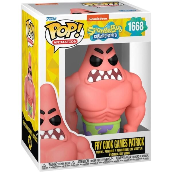 Funko Pop Animation: Bob Esponja - Patricio Estrella Musculoso