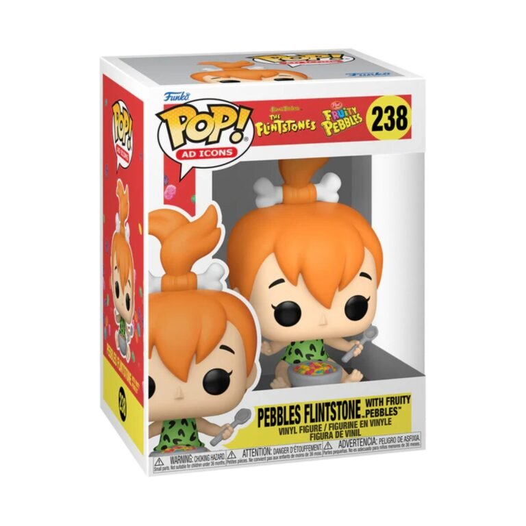 Funko Pop Ad Icons: Los Picapiedra – Pebbles con Cereal.