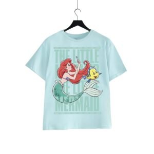 Playera Máscara De Látex La Sirenita Mujer