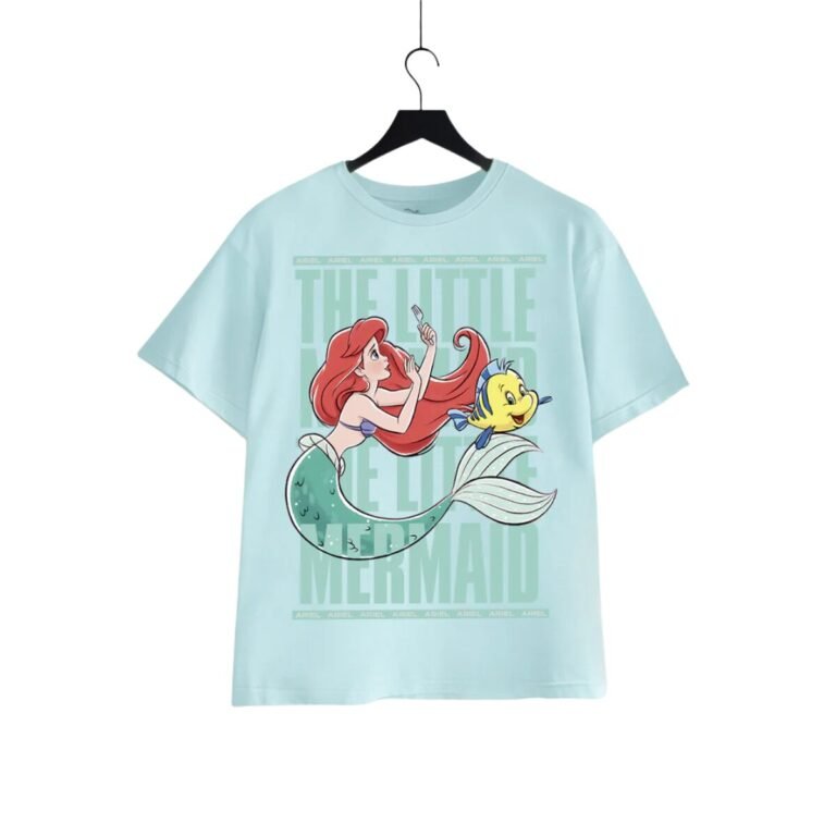 Playera Máscara De Látex La Sirenita Mujer