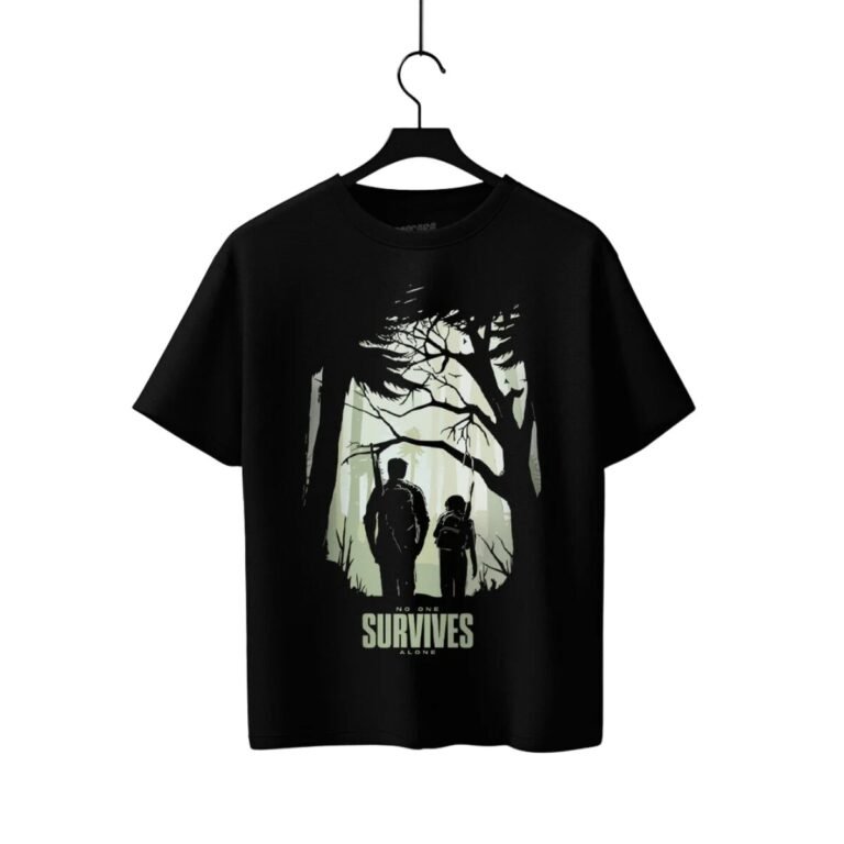 Playera Máscara De Látex No One Survives Alone Hombre