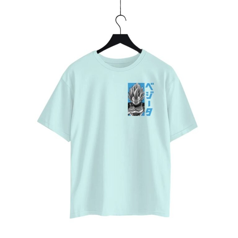 Playera Mascara De Latex Príncipe Vegeta Hombre