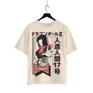 Playera Mascara De Latex Androide Número 17 Hombre