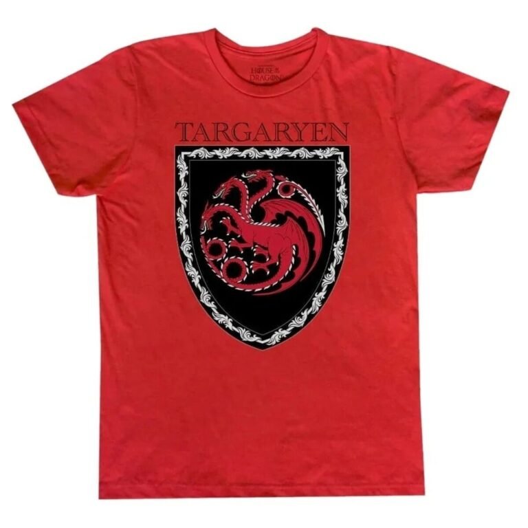 Playera Máscara De Látex Targaryen Hombre/Mujer