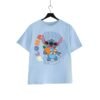 Playera Máscara De Látex Stitch Piña Colada Mujer