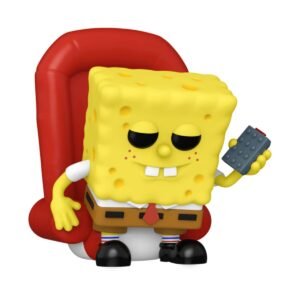 Funko Pop Premium: Bob Esponja - Meme Bob Esponja Mirando Tv