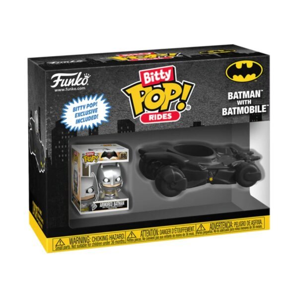 Funko Bitty Pop Ride: Dc Comics - Batman Con Batimovil