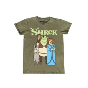 Playera Máscara De Látex Shrek Mujer