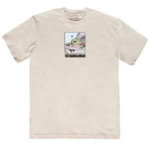 Playera Máscara De Látex Star Wars The Child Hombre