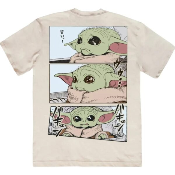 Playera Máscara De Látex Star Wars The Child Hombre