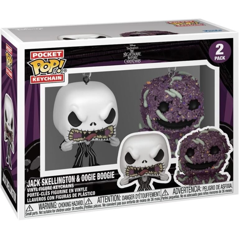 Funko Pop Keychain: The Nightmare Before – Jack Skellignton