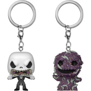 Funko Pop Keychain: The Nightmare Before - Jack Skellignton