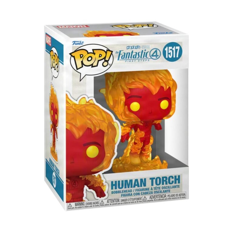 Funko Pop Marvel: Los Cuatro Fantasticos – Antorcha Humana