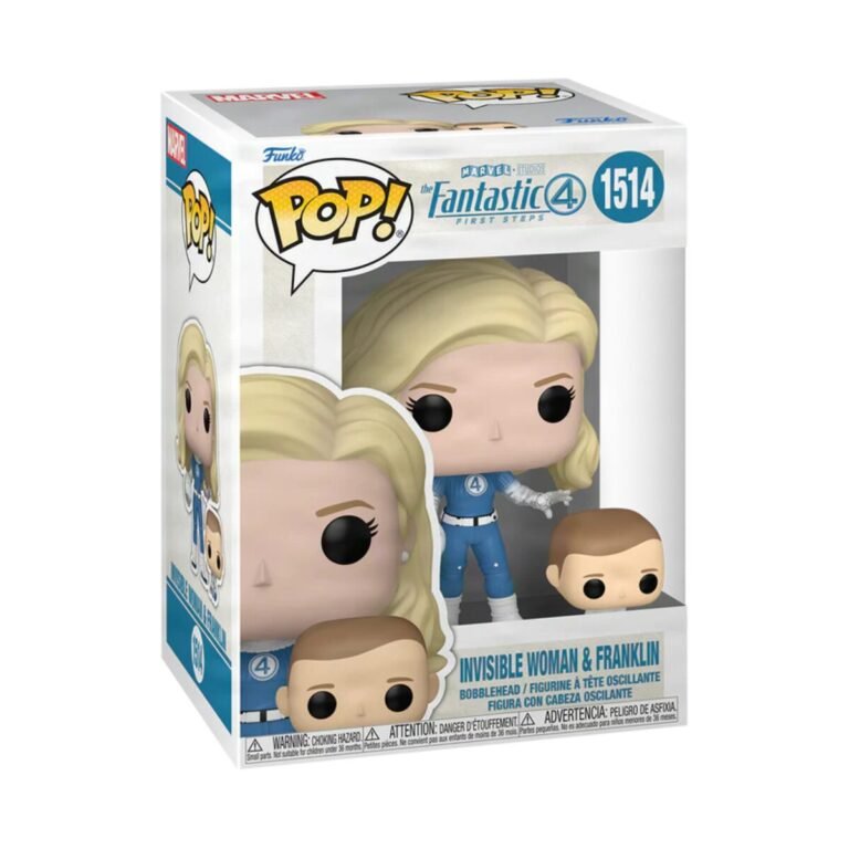 Funko Pop & Buddy: Los Cuatro Fantasticos – Mujer Invisible