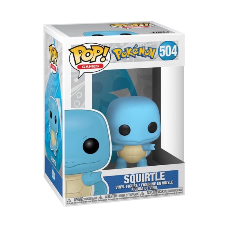 Funko Pop Games: Pokémon – Squirtle