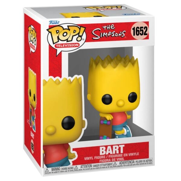 Funko Pop Tv: Los Simpson - Bart Con Patineta